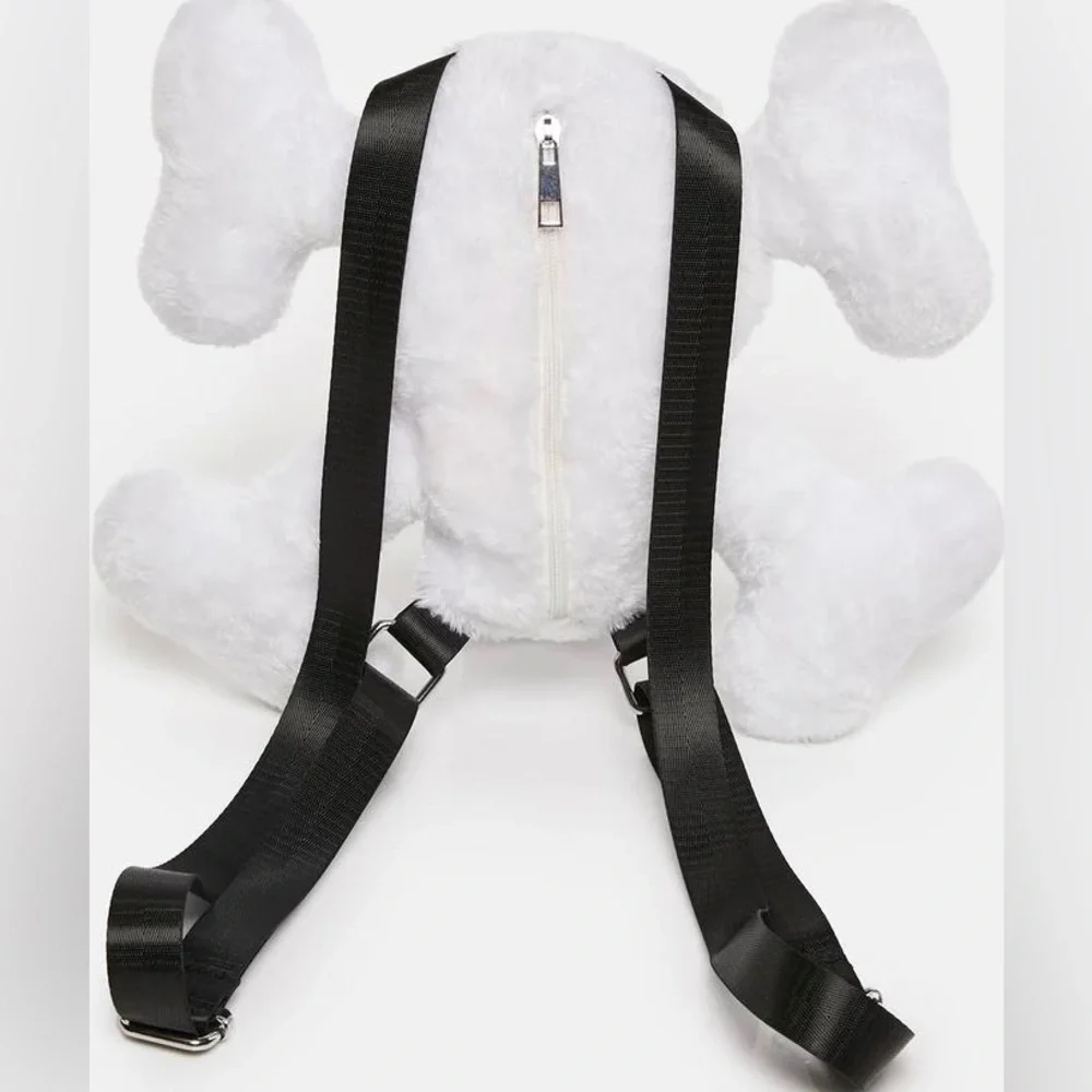 NWT‼️NEW INVENTORY‼️Dolls Kill The Grave Girls It’s Only Natural Skull Backpack - Picture 2 of 2